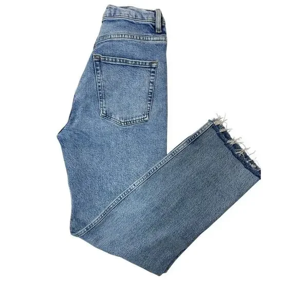 & Other stories slim jeans size 25 high rise raw hem - Picture 5 of 8